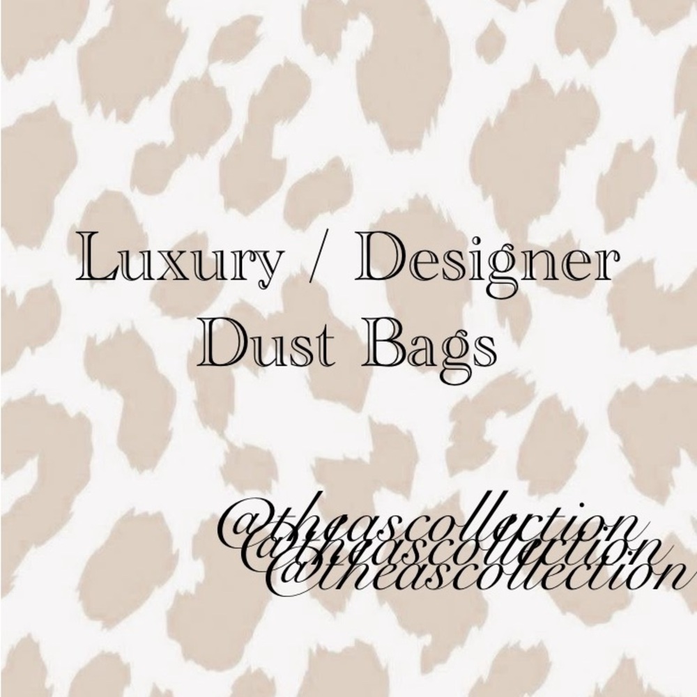 Luxury / Designer Dust Bags